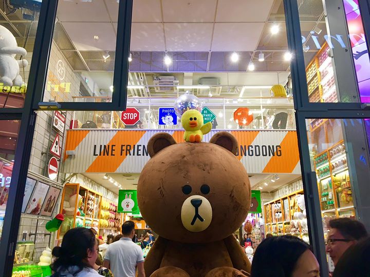 พาเที่ยว Line Friends Store ที่ เกาหลีใต้